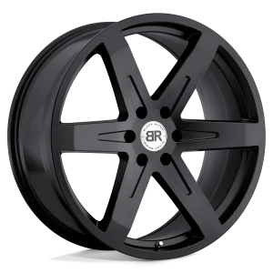 Black Rhino – PEAK – Black – 22″x9.5″ 25mm – All weather Wheels – 2295PEK256140M12